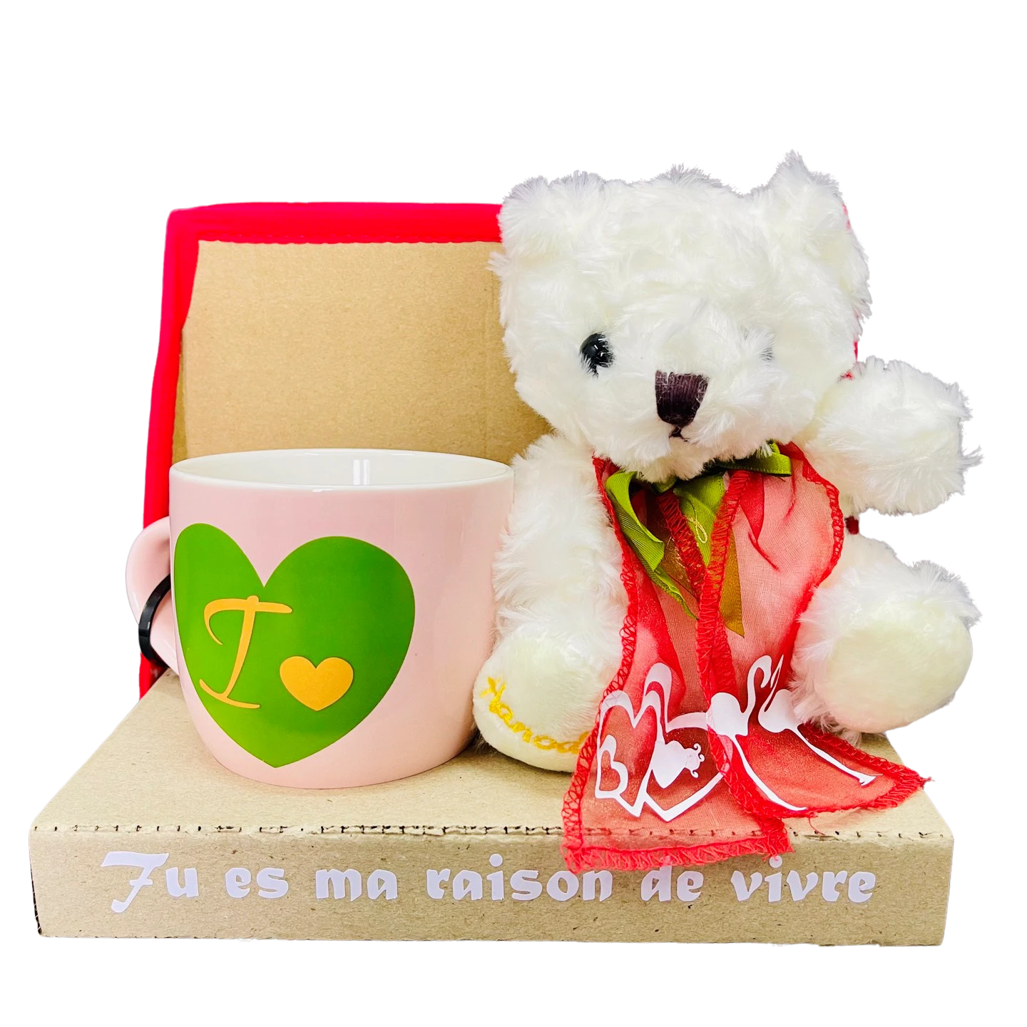 Lot mug et peluche